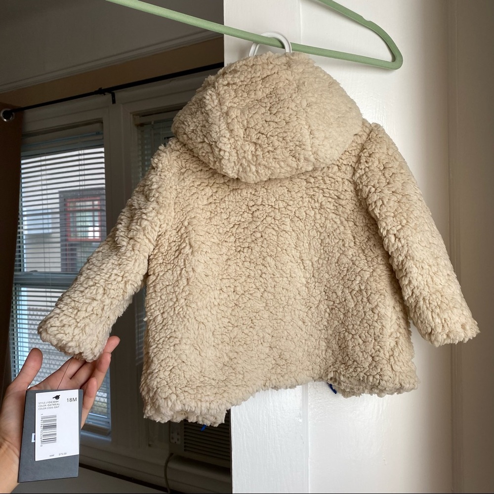 DKNY Baby Boy Shearling Sherpa Jacket 18M - Picture 7 of 9